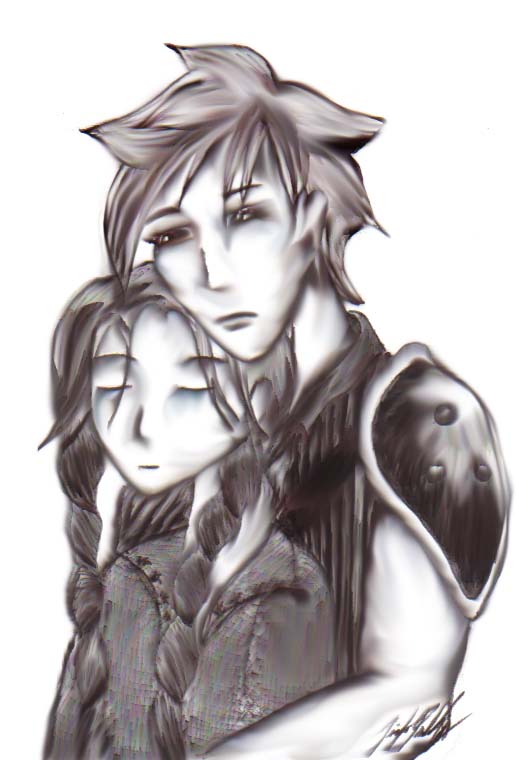 Cloud And Aerith