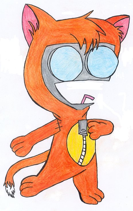 Kitty Gir In Color