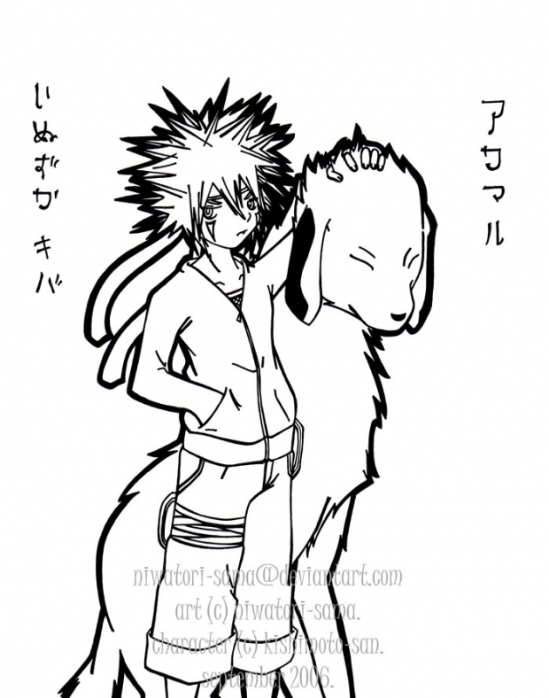 Kiba And Akamaru