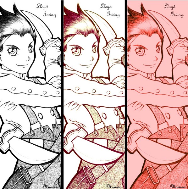 Symphonia Bookmarks - Lloyd Irving