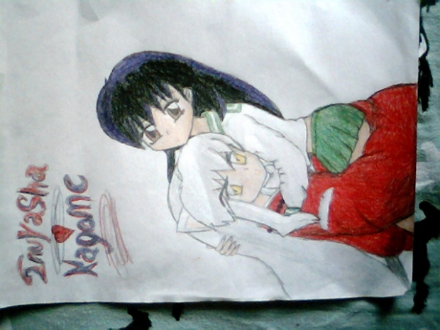 Inuyasha And Kagome Kuddle