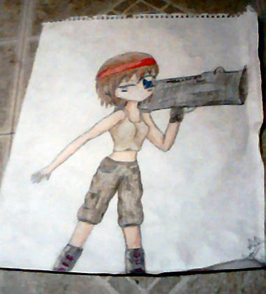 Tis Army Type Girl ..