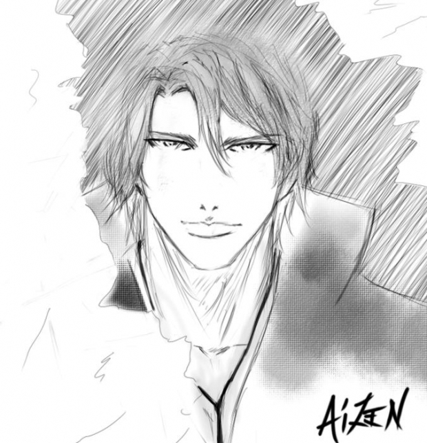 Aizen by PerfectlyDamned