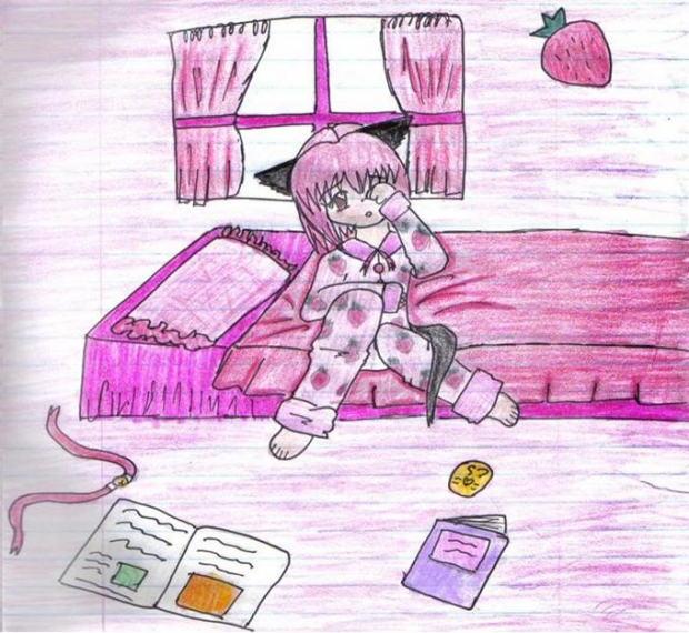 Sleepy Ichigo (again) With Bg!