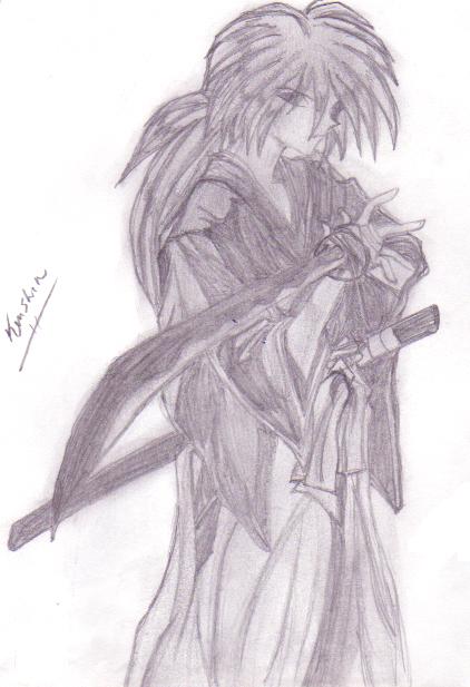Kenshin W/ Weird Sword Angle