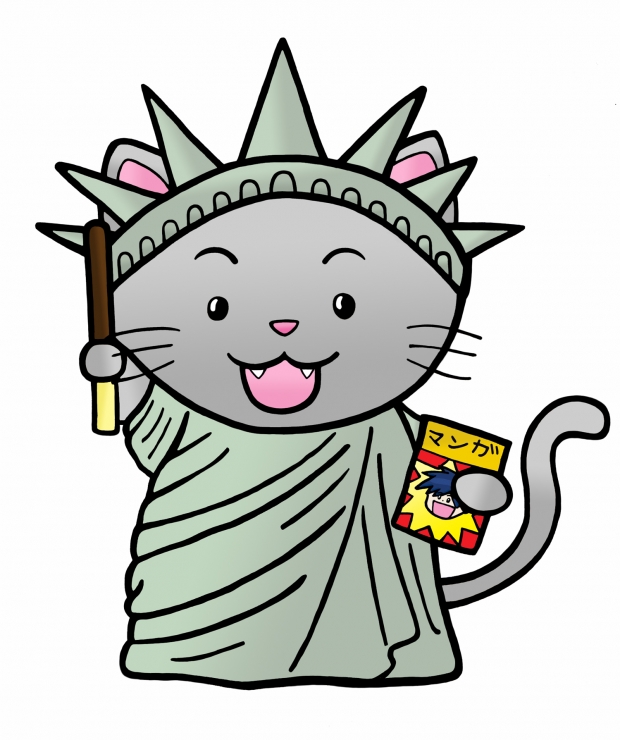 NYAF Mascot - Neko Liberty