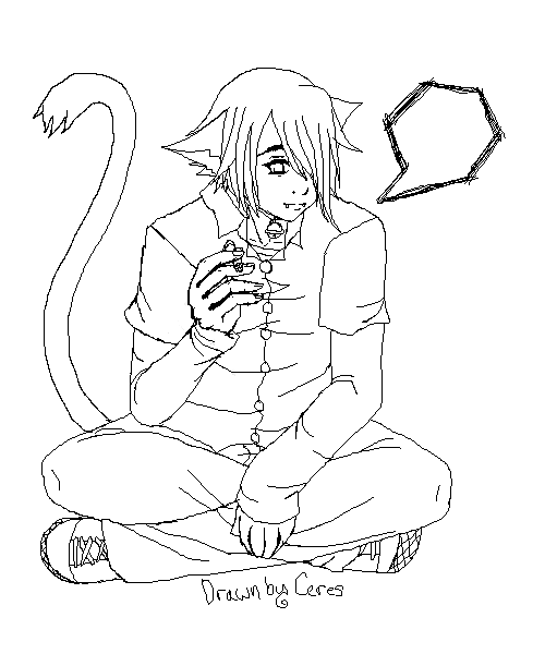Lucifer Lineart Tewo
