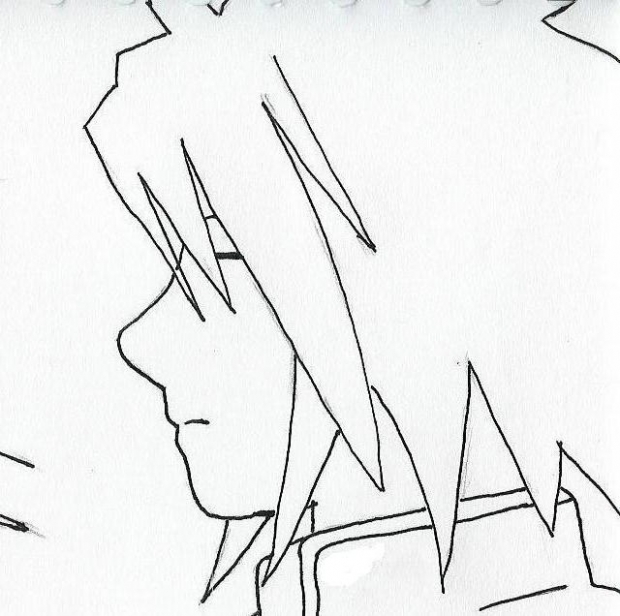 Kratos Aurion Profile (not Colored)