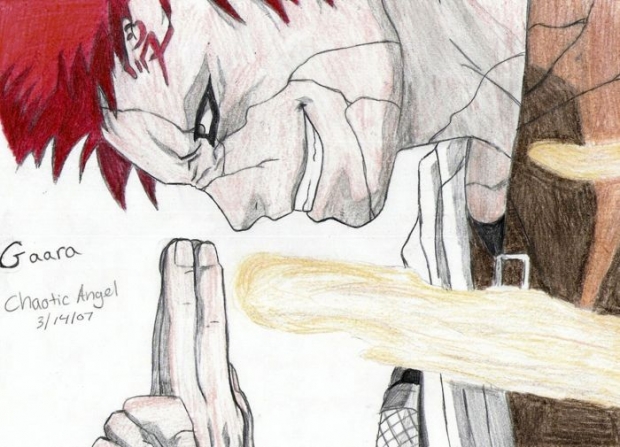 Gaara- Insane Grin