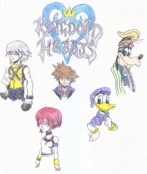Kingdom Hearts (colored)
