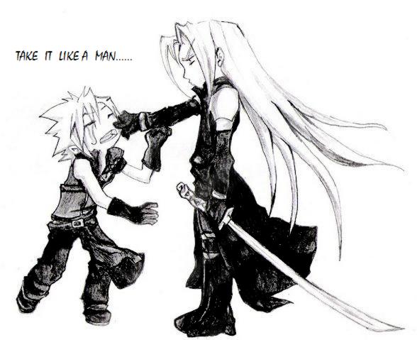 Chibi Cloud Vs. Sephi