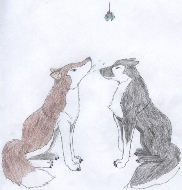 Kissing(wolfspirit13)