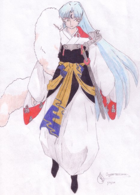 Lord Shesshomaru (colored)