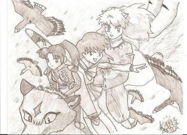 Inuyasha And Friends