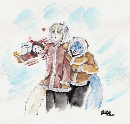 It's Winter On The Terror Mountain