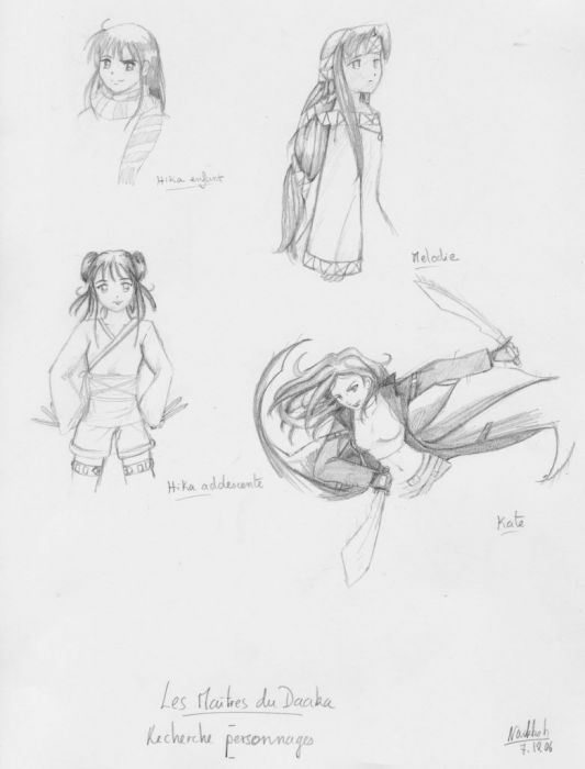 -the Master Of Daaka -characters