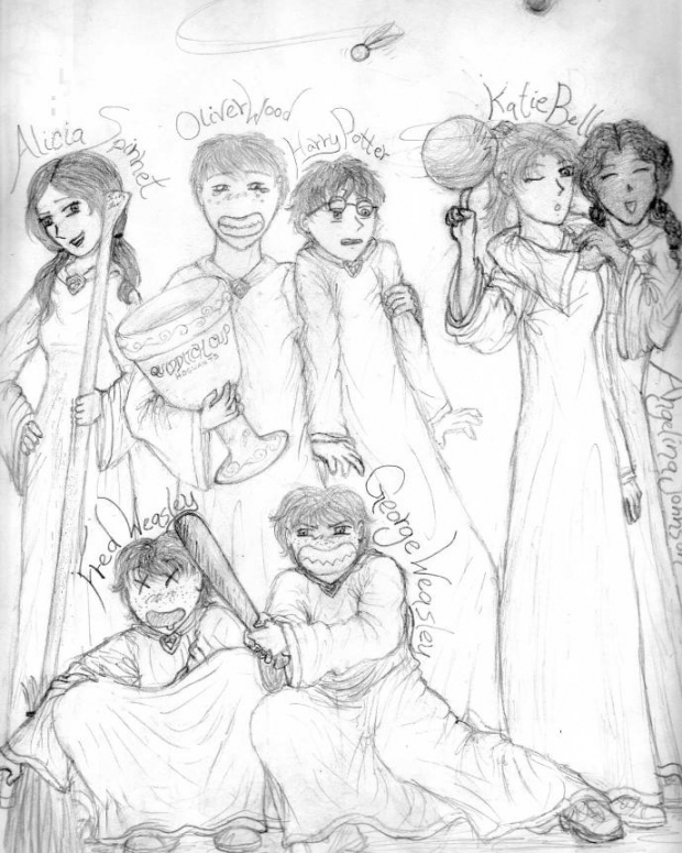 Griffindor Quidditch Team