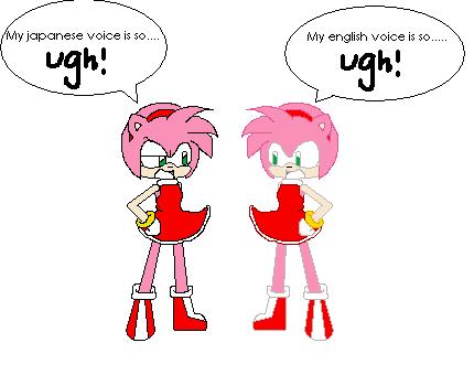 Amy's Eng/jap Voices