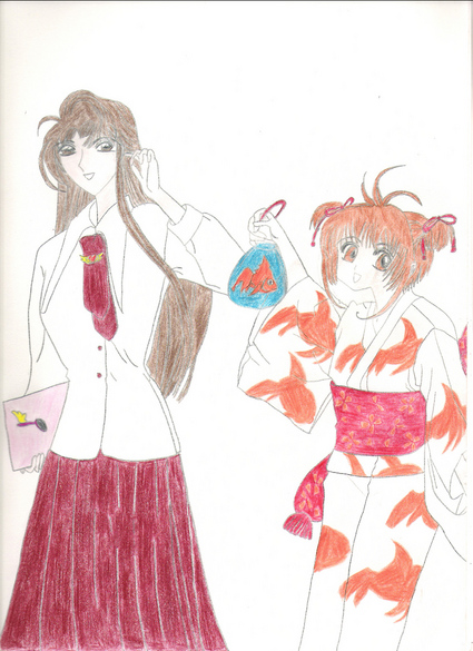 Sakura And Ms. Mizuki