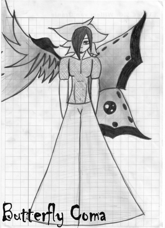Butterly Coma....doodleness Xd