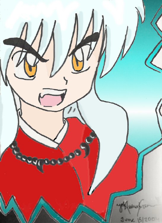 Coloured Inuyasha