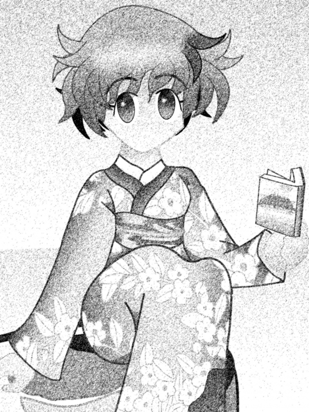 Cherry Blossom Sushi Girl (in sketch)