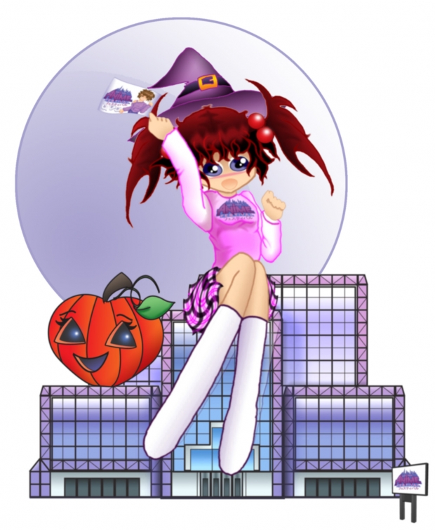 NYAF Mascot - Javits Center Witch