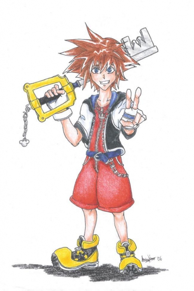 Sora's Smile Ish Scary O_o