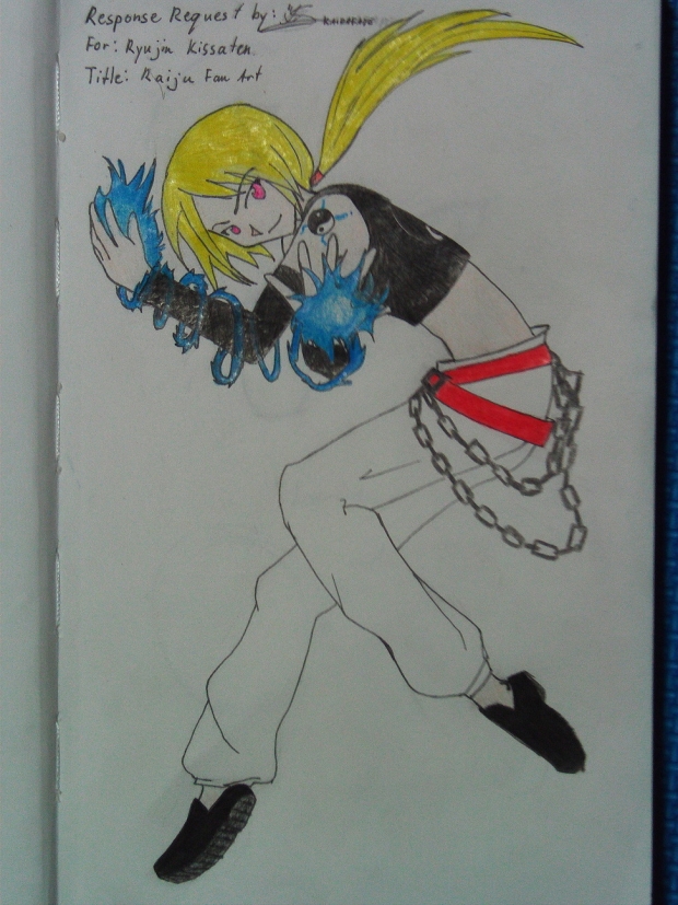 Raiju Fan Art for Ryujin Kissaten