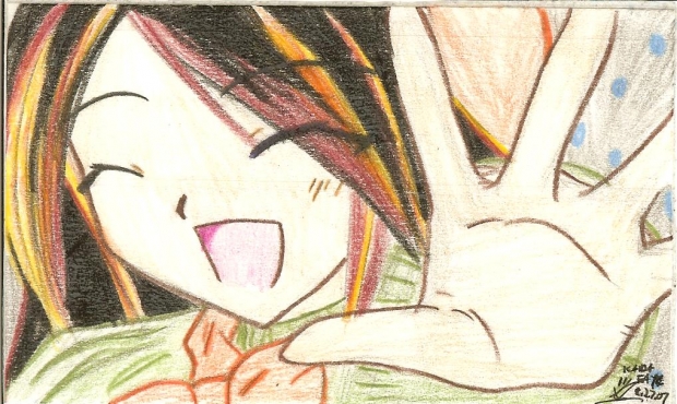 KaidaFaye on an Index Card =D