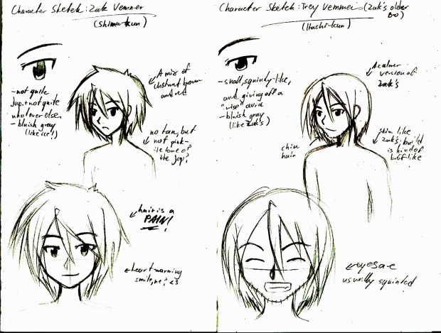 G33K!! Character Designs-Zemmer Brothers