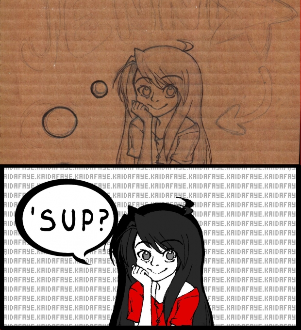 Cardboard Before and After