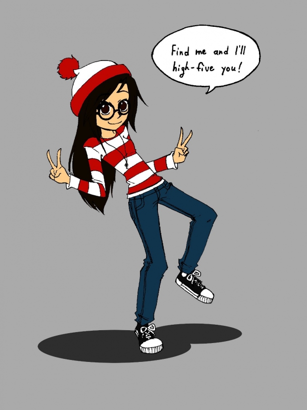 Find Me! Halloween Costume 2011 Coloured