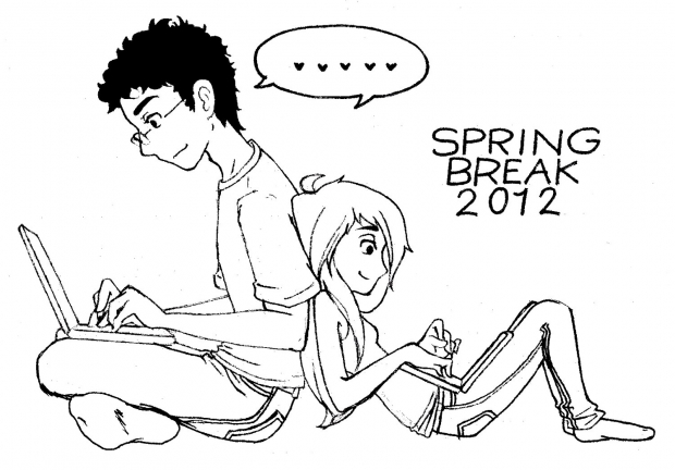 Spring Break 2012--lineart