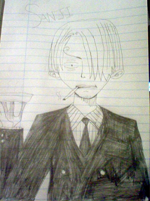 My First Sanji Drawing
