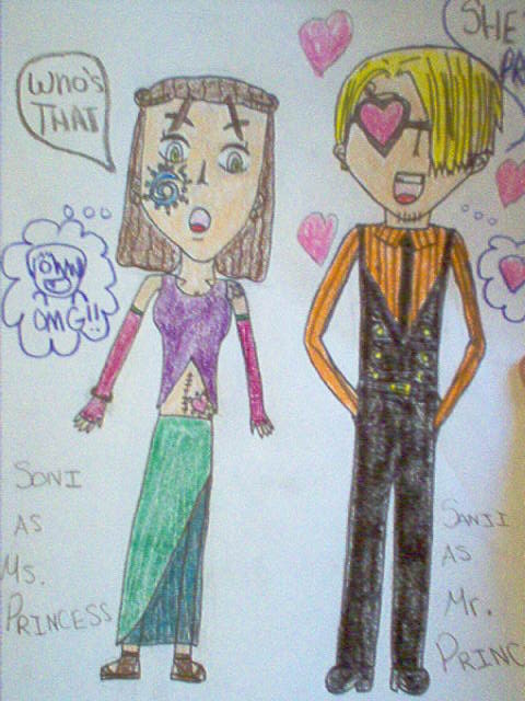 Sanji And Soni