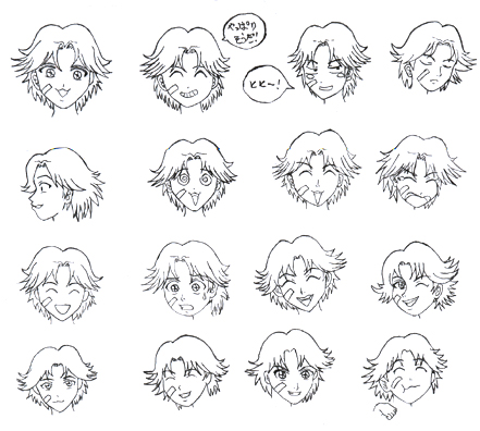 The Many Faces Of Kikumaru Eiji