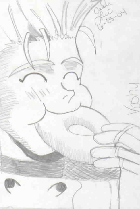 Vash And His Doughnut
