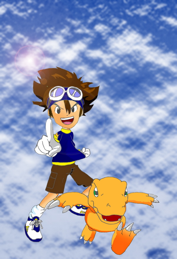 Digimon Photoshoped