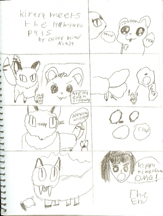Kirara Meets Hamtaro