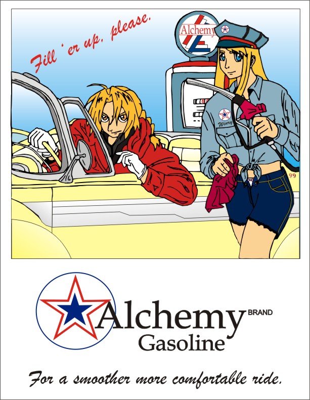 Alchemy Gasoline Ad