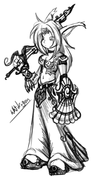 Another Armor Drawing