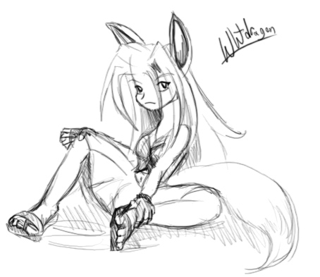 Lil' Fox Girl