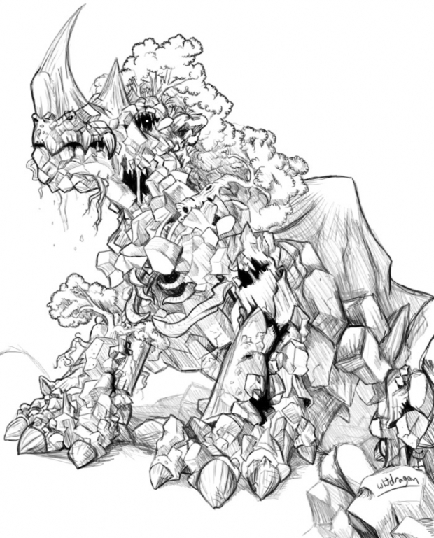 Mountain Beast Cragon