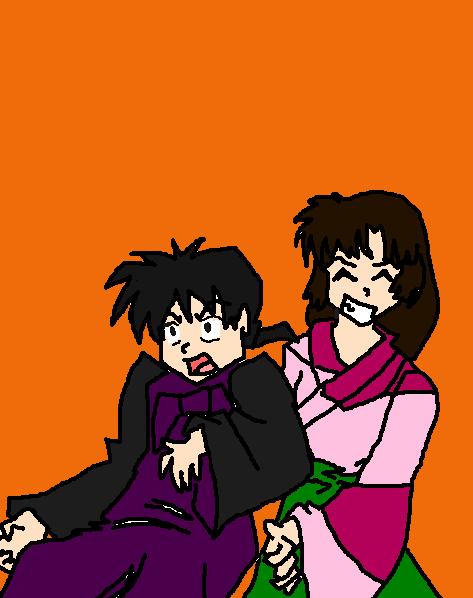 Perverted Sango & Miroku