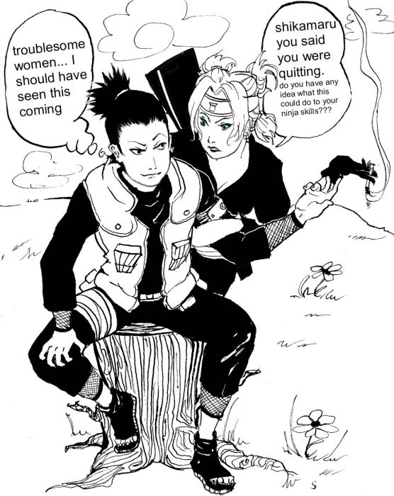 Shikamaru's Bad Habbit