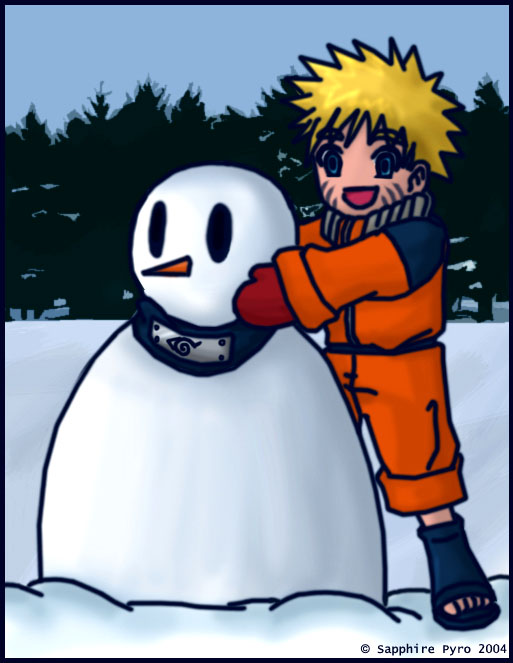 Naruto's Snowman