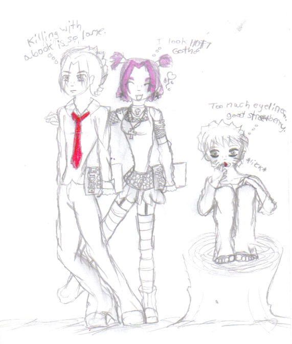 Naruto Cosplays Death Note