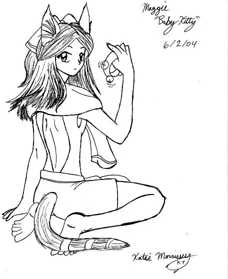 Baby Kitty As A Neko