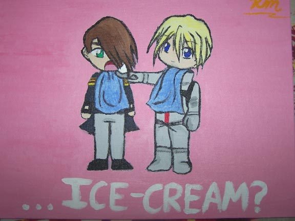 Quatre & Trowa - Ice-cream?